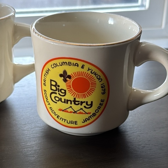 Set of 2 vintage Boy Scouts 1979 mugs - Picture 3 of 3